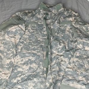 MED US Army BDU Universal Camo long sleeve zip up